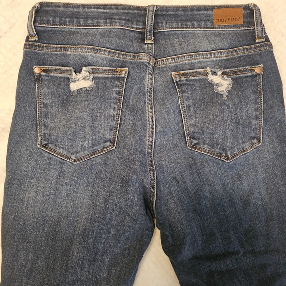 Judy Blue Women's Skinny Jeans Distressed‎ 5/27 - Picture 8 of 10